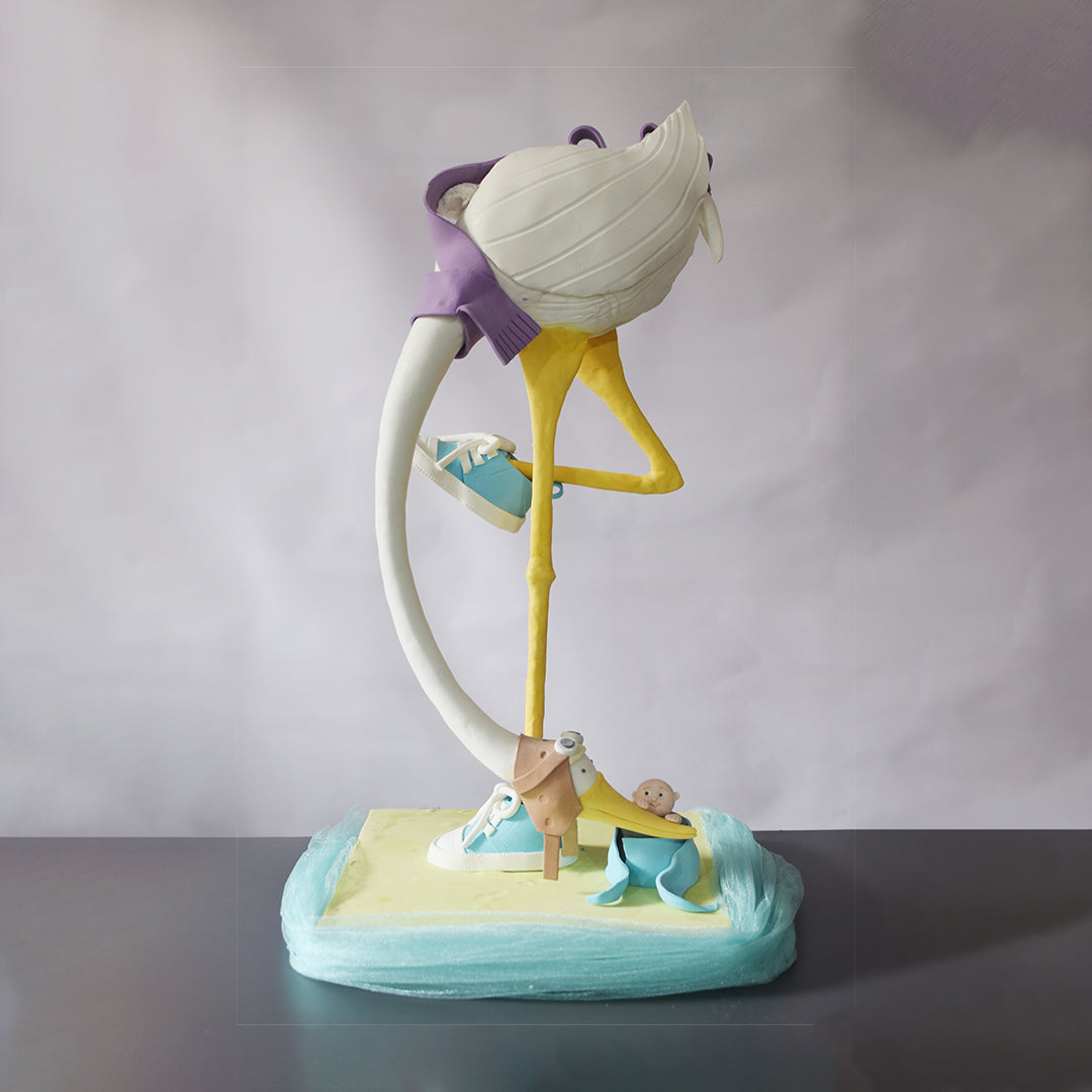 Crane Bird Cake