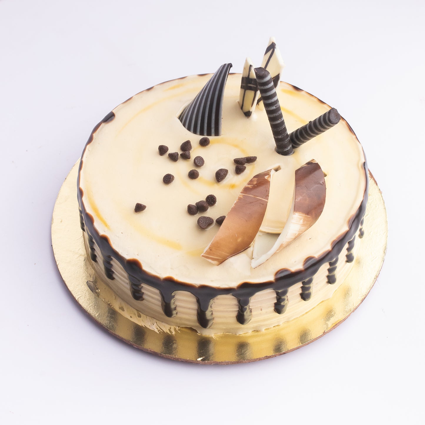 Chocolate Mocha Caramel Cake