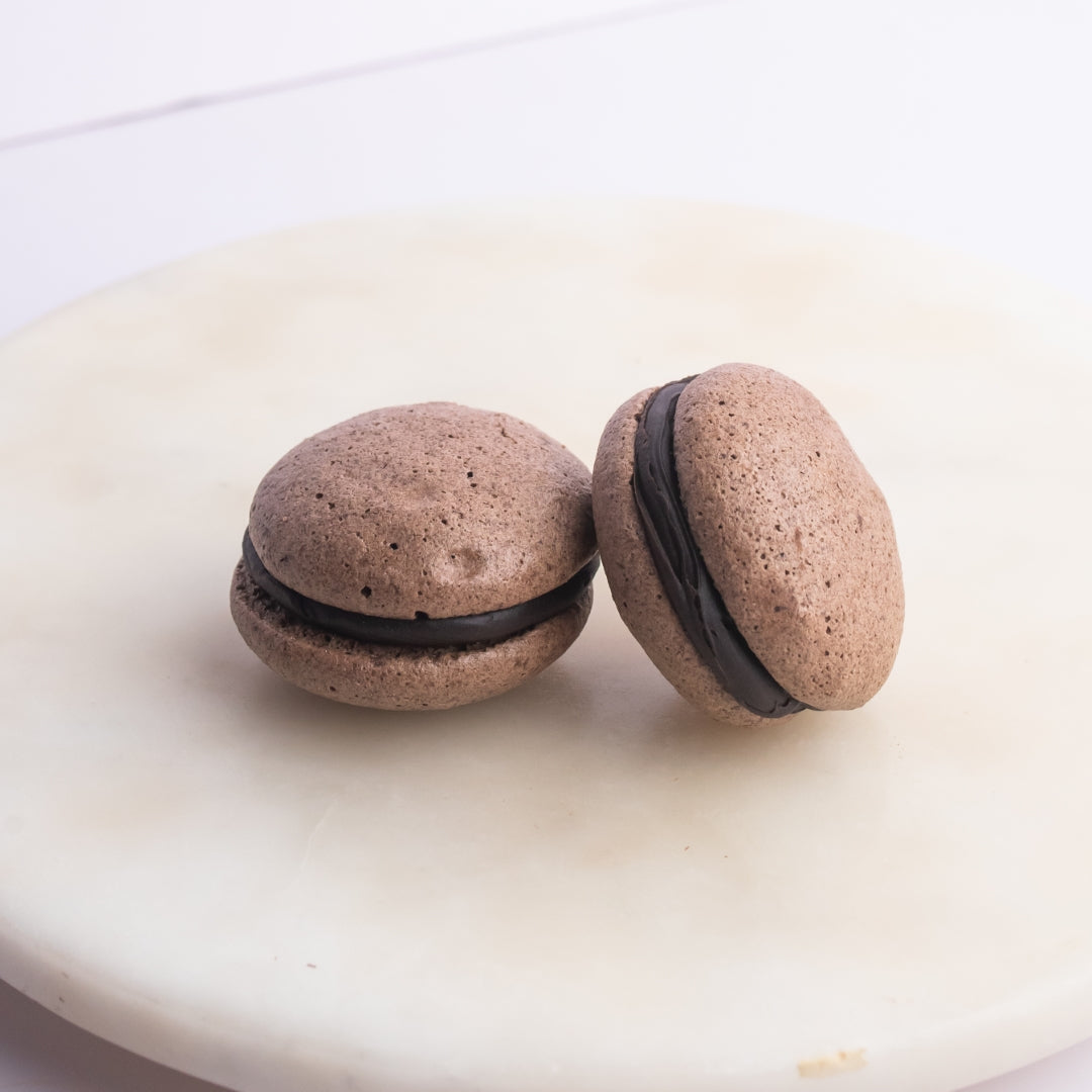 Double Chocolate Macarons