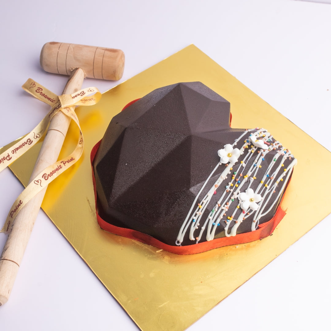 Pinata Cake (Heart Shape)