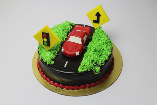 Car Themed Cake
